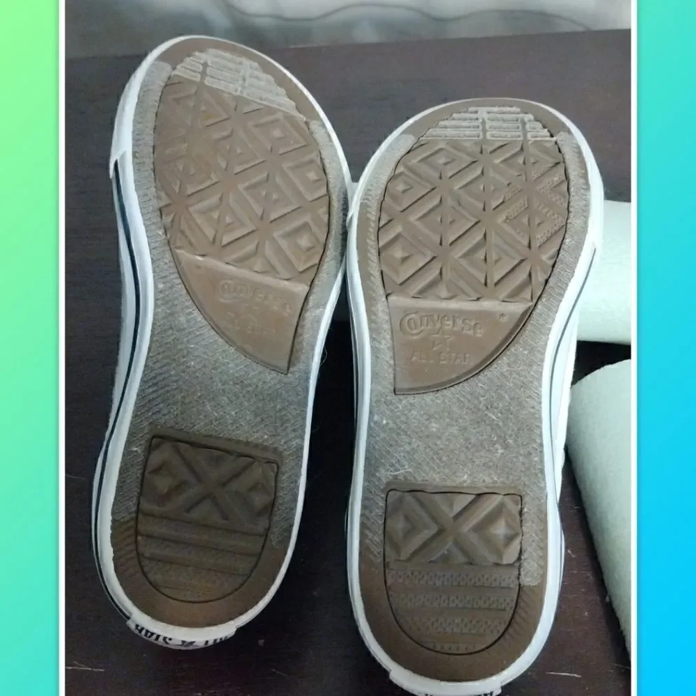 Converse/CT/AS/OX/Youth/Unisex/Sneakers/(Size 3)/Optic White/#3J256/Children’s C